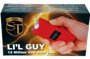Stun Master Lil Guy 60,000,000 Volts Stun Gun W/Flashlight And Nylon Holster 