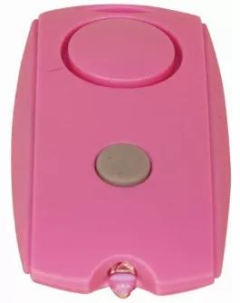 Mini Personal Alarm With Led Flashlight And Belt Clip