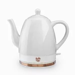 Noelle Grey Ceramic Electric Tea Kettle By Pinky Up