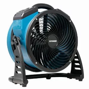 XPOWER FC CFM 4 Speed Portable Multipurpose Whole Room Air Circulator Utility Fan