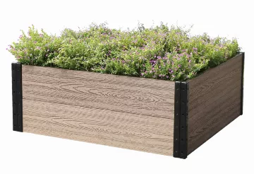 Deep-Root Raised Garden Bed 36" L x 38" W x 14" H 