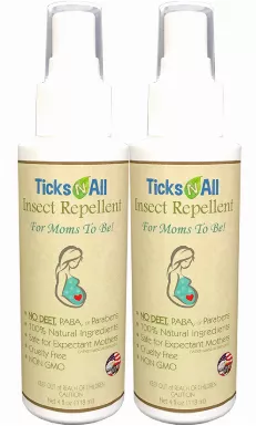 All Natural Insect Repellent 4 Mom's 2 B 4oz (2 pack)