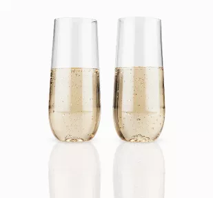 Flexi Stemless Champagne Flute By True