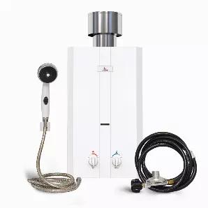 Eccotemp L10 3.0 GPM Portable Outdoor Tankless Water Heater w/ Shower Set