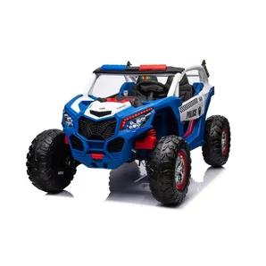 24V Freddo Storm Police UTV 2-Seater for Kids with Lights & Sirens