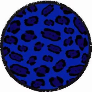 Leopard Beach Towel - Round
