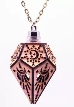 Luna Lux Red Cedar Necklace & Pendant