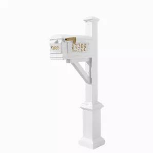 Westhaven System With Lewiston Mailbox, (3 Cast Plates)