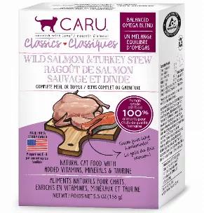 CARU Classics Wild Salmon & Turkey Stew for Cats