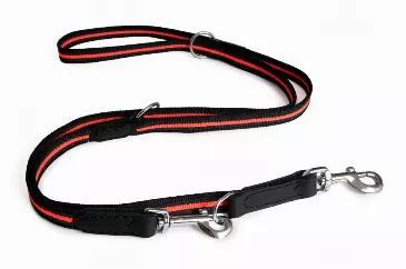 <ul><li>HIGH QUALITY FINISHES: Strong nylon webbing and reflective threads that enhance the visibility of the dog leash at night. The ends of the leash are stitched and covered with traditional leather.</li><li>VERY VERSATILE LEASH: This leash has 2 snaps and can be used in a variety of ways. Ideal for walking, running, double dog, hands free and more.</li><li>Alvalley Reflective Anti-slip and Leather Snap leash matches Alvalley Reflective Anti-Slip and Leather Collar with Buckle for Dogs and is