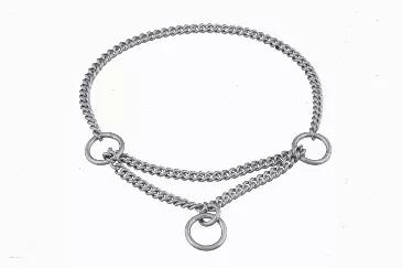 <ul><li>STUNNING STYLE: This stylish martingale chain collar gives an elegant presentation that doesn't distract from your dog. This is a perfect piece for presenting at dog shows and other formal occasions.</li><li>THE MOST VERSATILE COLLARS: The Alvalley martingale metal dog collar uses a fine metal chain that doesn't pinch and creates a style perfect for dog shows. The construction uses brass for a no-rust piece that you can use for years to come.</li><li>PERFECT FOR SHOWING AND TRAINING: The