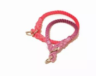 <p>This listing is for a rope dog collar that is one color ombre style in 3/8 thickness.</p><p>Examples shown are pink and purple.<br><br> If you want it customized more please be sure to message me PRIOR to ordering.</p><p>PLEASE READ FULL DESCRIPTION BEFORE ORDERING.</p><p>PRODUCT: <br> Our leashes are made of 100% cotton rope and colored using pet safe dyes. They are soft and comfortable, yet very durable. We use heavy duty bolt snaps that firmly secure your pet's collar. 100% cotton twine is