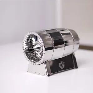  <p>UNIQUE JET ENGINE MODEL - Metal Time engineers created the "Air Force" jet engine turbine model so that even inexperienced people can understand what it means to use air energy and make it move in the right direction. You can clearly understand how an aircraft engine works by assembling a turbine wheel with your own hands and running it.</p><br>
 <p>EXCELLENT TRAINING for MIND and HAND - The jet engine Air Force model is a non-trivial workout for the mind and hands. To collect it, you will h