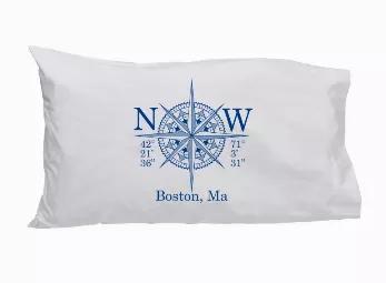 These No-Iron 250 Thread Count Pillow Cases are 21" x 28" (standard size). They are made from 60% Combed Cotton and 40% polyester.