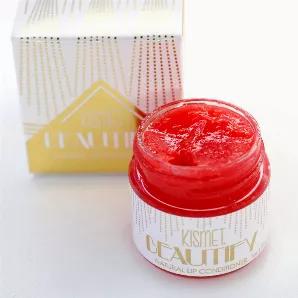 <p>How nice would it be to apply a lip conditioner at night, and have soft, protected lips the entire next day? Ditch that chapstick and apply this all-natural lip treatment nightly for hydrated lips for 24 hours. Your lips should be sporting your favorite lip gloss, not wearing plain Jane chapstick.</p>
<br>
<p>Every best-dressed lip needs the perfect lip conditioner to keep them kissably soft and supple. Sweet, healing, and refreshing all in one jar.</p>
<br>
<p>Pretty much every ingredient in