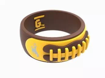 <strong>Go Wyoming!</strong><span> Represent your team by sporting this one-of-a-kind-3-dimensional Wyoming collegiate silicone ring. Our collegiate rings are a perfect way to show off your school spirit! Our rings are engineered to flow air in, and take moisture out, keeping your finger dry all day long. The recycled medical grade silicone ensures that your ring will remain flexible and comfortable under any condition. Our rings feature anti-cold properties which means that they can withstand d