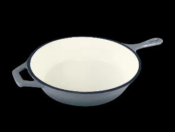 Type: Cookware <br>Weight:7 lbs <br>Size:3 QT <br>Color:White / Gray