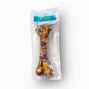 Our Ham Bone Serranos with Jamon are 100% natural, single-ingredient, sourced from Europe and absolutely drool-worthy. The quality of our product is something we take pride in. From where it's from to how it's been cooked, we ensure your dog gets the best of the best. Our Long-lasting chews start grass-fed and free-range and then are cooked to perfection to bring out that rich flavor dogs love. <br>