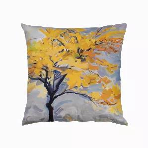 <p>Cotton cushion cover, printed on both sides. Indoor/ outdoor (not in direct light), washable with a zipper. Insert not included.</p>

<p>This DRL cotton cushion cover has a sophisticated color palette that will add a little warmth any room in the house. The zipper opening allows them to be easily removed for cleaning.<br />
100% Cotton<br />
24&quot;&nbsp;x 24&quot;&nbsp;(60 x 60 cm)<br />
Wash by hand in warm water<br />
Line dry or lay flat to dry<br />
Warm iron or dry clean</p>