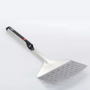 <p>Take your backyard barbecue to the next level</p>
<strong>Grill fish with ease!</strong> <br>
<p>This Grillight Spatula was designed with delicate fish in mind and has an 8 inch wide surface that's perfect for grilling fish without worrying about creating a mess or destroying your delicious meal.</p>
<p>The Grillight Fish Spatula is great for any griller. Never worry about grilling in the dark again! The super bright LED flashlight built directly into handle has the perfect aim to light up yo