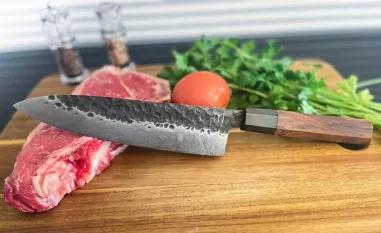 Introducing The IYI HANDFORGED Best Chef Knife which is the Best Chef Knife in the market. Slicing, mincing, chopping is not a problem anymore. These hand crafted , hand forged high carbon steel knives are better than cheap Chinese knives on the market. If you like to cook delicious meals these Chef Knives are the most necessary tool for your kitchen. 