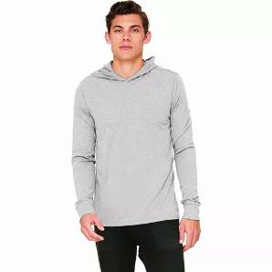Length: 5.00 Width: 5.00 Height: 2.00 Length: 5 Width: 5 Height: 2 <h2>Stylish Classic Men's Silver Long-Sleeve Hooded T-Shirts for Everyday Wear </h2><br>This lightweight Men's long sleeve hooded t-shirt in silver-gray from Neil & David is perfect for the changing seasons. Made from 4.5 oz ring-spun 100% Polyester that feels like cotton gives men a stylish and relaxed fit hoodie tee for comfortable wear. Whether you are working out, lounging around or just need a comfortable t-shirt for a casua