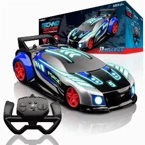 Length: 8.00
Width: 3.79
Height: 2.50
LED REMOTE CONTROL RACE CAR: Stand out from the crowd with a glowing LED light race car shell design, real engine sounds, techno music beats, and grippy rubber tires FAST 1:20 SCALE MINI RC CAR: Compete in fun car races with these RC cars for kids; easy-to-use 2.4GHz remote controller makes this a great remote control car for boys and girls ages 6 and up RECHARGEABLE REMOTE CONTROL CAR: Race again and again with 2 included 3.7V 500mAh rechargeable RC car 