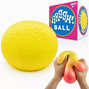 STRESS BALLS FOR KIDS AND ADULTS: For every time you need to yell, this fun giant stress ball is perfect for physical and emotional stress relief therapy COLOR SQUISHY BALL: Vent stress, anxiety, anger or use to concentrate and get back to the task at hand while squeezing this stress relief fidget toy CALMING SENSORY TOYS FOR KIDS: This stress ball for kids can also be an effective ADHD ADD Autism toy to help kids relax and focus; these fun sensory balls are safe, nontoxic, tactile toys for kids