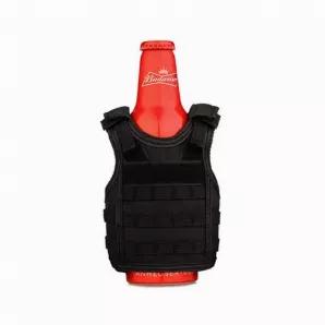 <meta charset="utf-8"><h5>Description</h5><p>What's better than getting an awesome American-made NIJ Certified tactical or concealable vest to keep you safe?<br><br>The only thing that comes close is this show-stopping Tactical Vest Koozie to keep your favorite drink cold!</p><p>Add your patches, badges, etc. we love seeing how creative everyone is!! You can even put a small cup in the middle and make it a pencil holder. </p>