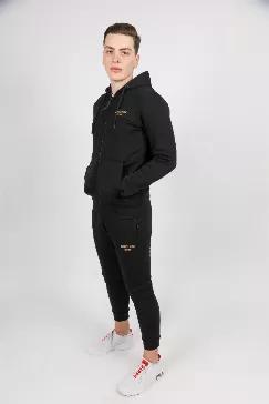 <p>Made from cotton, this full-zip hoodie is a comfortable Opposite Sense essential.</p>