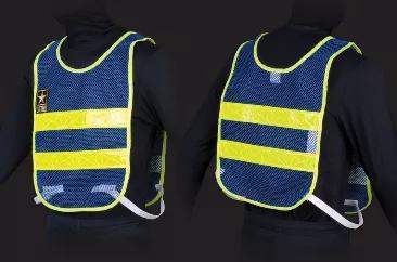 <p>Our Standard Safety Vests provide excellent visibility at all times to ensure your safety while in darkness. Designed to be visible from up to 1,200 feet away, the Gap 340 Brilliance Series Reflexite Reflecting tape is made to be incredibly reflective. Made with 1.5" wide double striped reflective tape on the front and back. This vest is also able to adjust with a hook and loop closure to provide a comfortable fit for all wearers. Universal size. </p>

