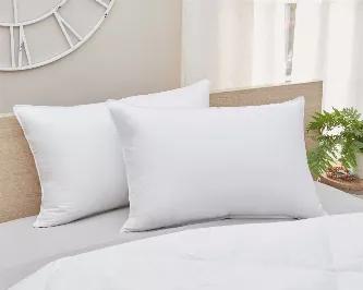 Luxury Firm White Goose Down Pillow. Luxurious 330TC 100% Cotton Sateen cover filled with 700 Fill Power European White Goose Down.  The down used in this program has been certified to the RDS Standard by Control Union. Double stitched edge piping ensures strength and durability for years to come.  Firm Fill King Size (20x36) 