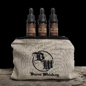 <p>3 - 10 ml Beard Oils (The Rambler, Capone, and Signature blends) in a Recycled Cotton Travel Pouch with Zipper. Great travel sizes and gift idea.</p>