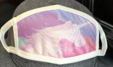 Highly breathable 2 ply sun-protective face-covering, and Covid-19 required with style! Excellent for exercising and socializing. Nice Fitting around the ears, nose, and mouth. Highly recommended for children as well as adults. what are you waiting for get your masks now!
