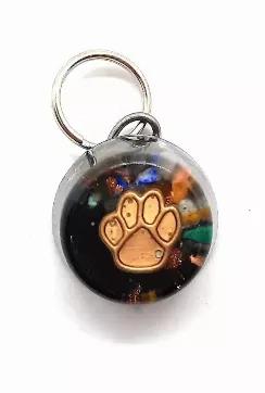 Energy Stones for Cats / Dogs UNDER 25 Pounds: MAXIMUM EMF Protection with Shungite, Black Tourmaline, Orgonite + Secret Synergy Stones Proprietary Crystal Blend. <br>
5G, EMF & Harmful Radiation: In today's society it's impossible to avoid potentially harmful Electromagnetic Fields. Shungite may be used to block or diminish EMFs.  <br>
Added benefit ~ May also relieve anxiety & stress & inflammation/pain. Secret Synergy Stone pendants resonate the energy field with the Earth's energy field, rel