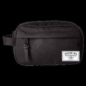 <span style="color: #333333;">This is the perfect men's travel dopp bag. Spending the night somewhere, taking overseas trip or just hitting the gym, this bag is ideal.</span>Features a convenient carrying handle and has the Classic RAZOR MD woven label.Additional features<ul> <li><span style="color: #333333;">Thick Large Zipper makes it easy to zip and unzip</span></li> <li><span style="color: #333333;">A nice size to store typically used toiletries in a Travel Weekend Bag / Overnight bag</span>