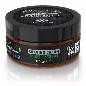 <p>Second Step is the CREAM</p>The Rx Collection of Shave Creams are second to none. Non-lathering and Non-foaming, a little goes a long way.Our formula is NOT soap based, therefore it's far less drying then Lathering shave creams and protects against skin irritation and skin roughness. Lathering shave creams ARE soap based, having much higher pH levels which means for many gents dry, irritated skin after shaving, especially those with sensitive skin, acne prone skin and are prone to razor bumps