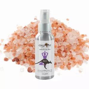 <p><strong>Calming, Soothing, & Balancing</strong></p>
<p><strong>Lavender & Clary Sage</strong></p>
<p>Uplift your mood and fill the room with positive energy. Treat your <strong>mind, body & soul</strong>to CocoRoo's Aromatherapy Mood Mist. </p>
<p><strong>RELAX</strong> is a soothing and balancing combination of Lavender and Clary Sage Organic Essential Oils.</p>
<p>Lavender is popular for its calming and stress relieving properties. It has also been used to reduce anxiety, improve mood and p