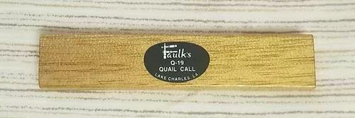 <p>Quail call for Western quail.</p>