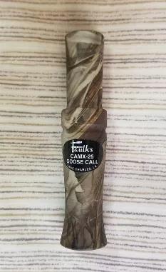 <p>This goose call is finished with a camo pattern for maximum stealth.  Tuned to call all species of geese.</p>