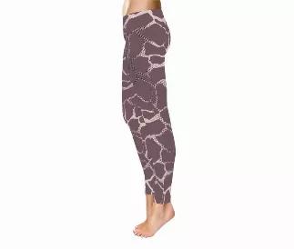 Mauve Leggings With Animal Print <br>Dual Sizing For Comfortable Fit. <br>High Waistband For Tummy Control<br>Full Length <br>88% Polyester, 12% Spandex<br>Super Soft Fabric, Great Leggings For Everyday Wear, Going Out Or For Any Workouts.<br>Size : Small, M/L, Xl/2Xl<br>Color : Mauve<br>Made In Country : China