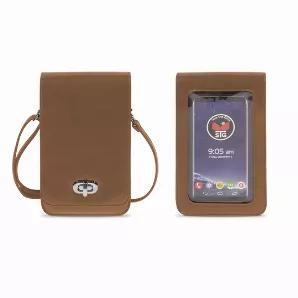 <p> </p> <p>This classy touch screen cell phone purse comes with 8 credit card slots and a deep pocket for your keys and other items. It is made from Faux Leather and is both beautiful and functions perfect with any smart phone. The purse can be worn as a crossbody or traditional purse with it's 29 to 64 inch adjustable strap.</p> <p>Classic Elegance Purses come in Black, Red, Taupe, and Ivory. Each has a touch screen back with a wallet that has 8 credit card slots and deep pocket.</p> <strong>F