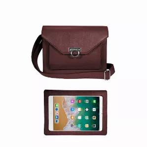 <h2> <b>Description</b><br> </h2> <p>Our Touch Screen Tablet Bag with its sophisticated professional design and perfectly laid out interior, keeps you organized and ready. With a custom pocket for your cell phone and plenty of room for your other essentials, staying connected is a breeze!</p> <p> </p> <p><b>Features</b></p> <ul> <li>Protective see-through Touch Screen Window allows you to make calls, answer texts, and peruse social media</li> <li>Interior designed with the professional in mind</