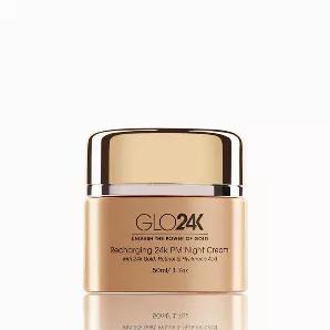 <p>Enriched with superstar age-defying ingredients 24k Gold, Retinol, and Hyaluronic Acid, our rich and effective PM Night Cream will regenerate and recharge your skin while you are asleep for a radiant, flawless appearance the following day. For all skin types.</p> <br>
<ul>
<li>Directions</li>
<li>Apply to clean face and neck. Massage until fully absorbed. Use daily.</li>
<li>Caution: Avoid contact with eyes. Keep out of reach of children. For external use only.</li>
<li>Ingredients</li>
<li> 