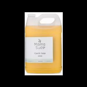 Having a different cleaner for each room in your home is unnecessary and wasteful. MamaSuds Castile Soap is an incredibly versatile all-purpose cleaning soap. It has hundreds of uses but we especially love it for bathing, face cleansing, hand-washing, floors, dishes, counters, and toilets.