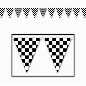 Length: 23.00
Width: 2.00
Height: 2.00
Checkered Pennant Banner, 17" x 120', (1/Pkg), (all-weather; 65 pennants/string), (Sold in packs of 12)
