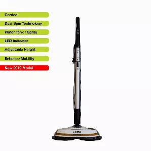 <p>Say goodbye to traditional mops and cleaning supplies that are ineffective and say hello to this revolutionary all-in-one Electronic Corded Spin Mop and Polisher that lets you <strong>mop, polish and scrub your floors all at once save you can save time!</strong></p>

<p>This mop is <strong>tough on messes but gentle on sealed hard floors</strong>, including hardwood, tile, wood, marble and more so that you can use it anytime, anywhere. The on-demand spray trigger allows you to control how muc