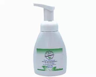 <p>PawPurity Stain Remover Face Shampoo for Dogs & Cats is a tearless, powerful 100% natural deep cleanser that targets tear and beard stains. It gently washes away crusty eye debris and discharge, while attacking the fungus and bacteria that cause stains.
INGREDIENTS: 27 plant- and mineral-based anti-fungal, antibacterial, anti-inflammatory, anti-dander, and insect repelling agents. Distilled Water. Natural Cleansers. Colloidal Silver (30PPM). Aloe Vera. Argan Oil. Avocado Oil. Coconut Oil. Vit