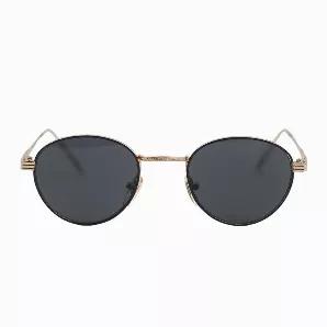 <p data-mce-fragment="1">100% that bish. Our "Devin" sunglasses are sleek, dark, and sturdy. The perfect little round sunglasses for everyday use. Made in the '90s. <br></p><p data-mce-fragment="1">Details:</p><ul data-mce-fragment="1"><li data-mce-fragment="1">UV Protection</li><li data-mce-fragment="1">Deadstock Vintage</li><li data-mce-fragment="1">Unisex</li></ul><p>Measurements:</p><p>Total Width: 5 Inches</p><p>Lense Height: 1.75 Inches</p><p><span>We strive for color accuracy, but there m