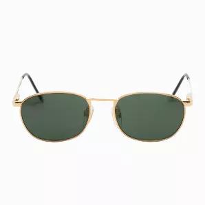 <p data-mce-fragment="1">Premium quality square sunglasses with green lens. Spring temple and high-polish gold frame.</p><p data-mce-fragment="1">Details:</p><ul><li>True Vintage</li><li>UV Protection</li><li>Unisex </li></ul><p>Measurements:</p><p>Total Width: 5 Inches</p><p>Lense Height:  1.5 Inches</p><p>We strive for color accuracy, but there may be slight variations due to individual screen settings</p>